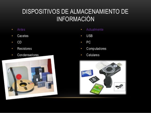 tecnologías antiguas y actuales