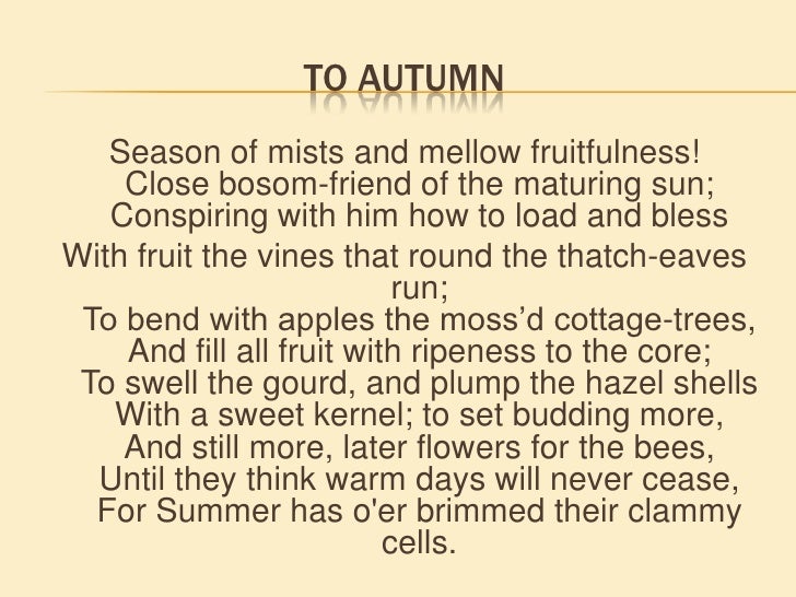 John Keats famous poems summary John Keats famous poems summary