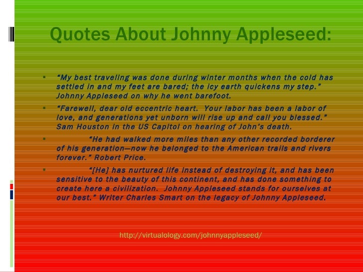 Johnny Appleseed