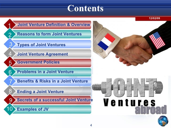 benefit of joint venture benefit of joint venture
