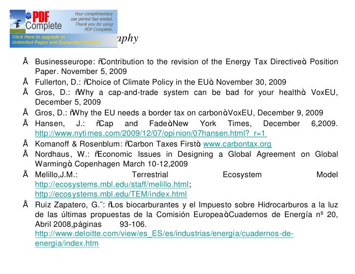 Cap and trade system