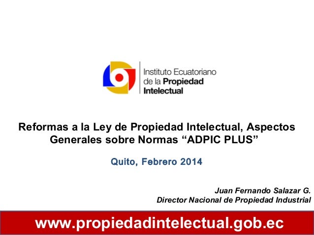 LA LEY DE LA PROPIEDAD INTELECTUAL la ley de la propiedad intelectual: