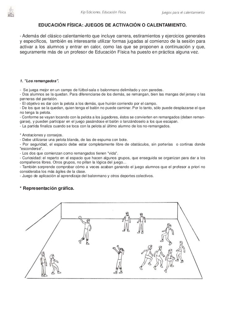Juegos de calentamiento juegos de calentamiento