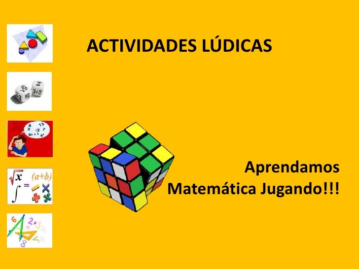 Resultado de imagen de matemáticas lúdicas