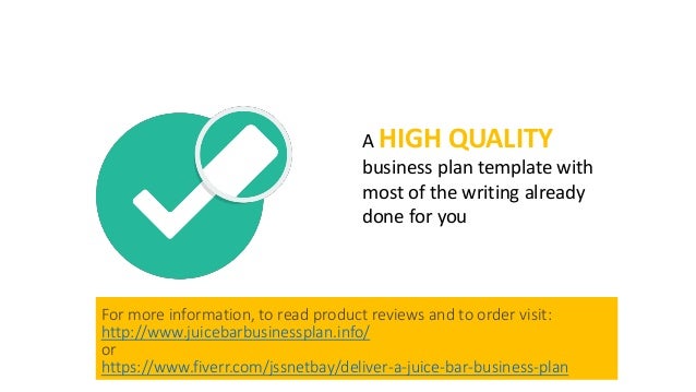 cold pressed juice bar business plan cold pressed juice bar business plan