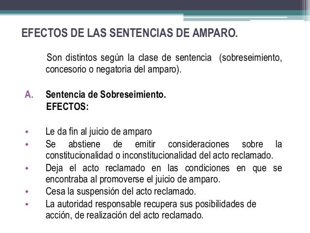 Juicio de amparo direc