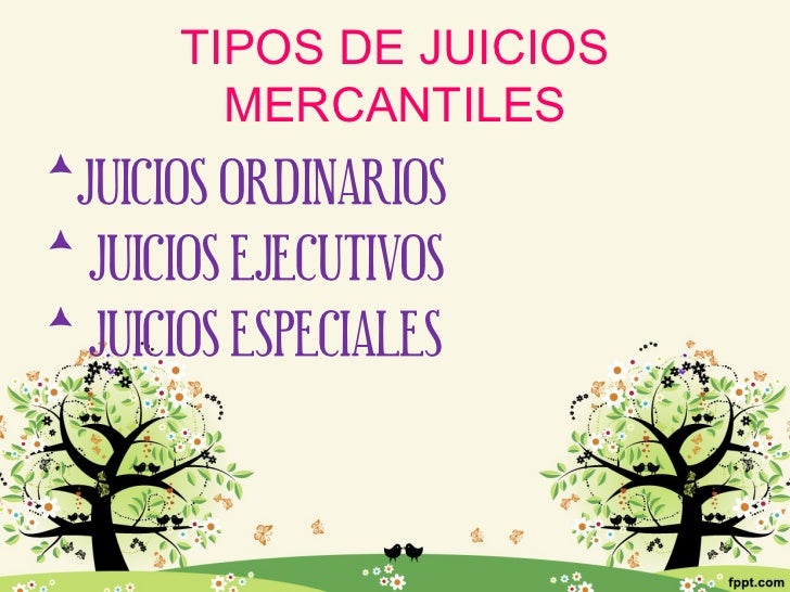 Juicios Mercantiles