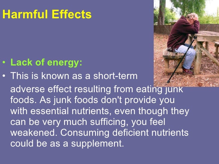 Harmful junk food essay