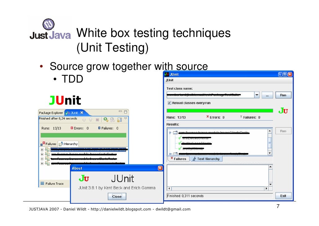 Just Java2007 - Daniel Wildt - Tools For Java Test Automation