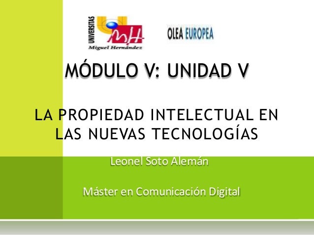 EN LEY DE PROPIEDAD INTELECTUAL en ley de propiedad intelectual: