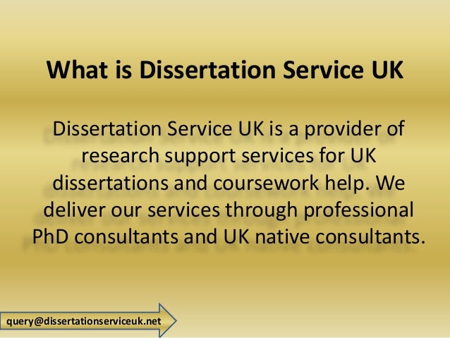 Masters dissertation co uk