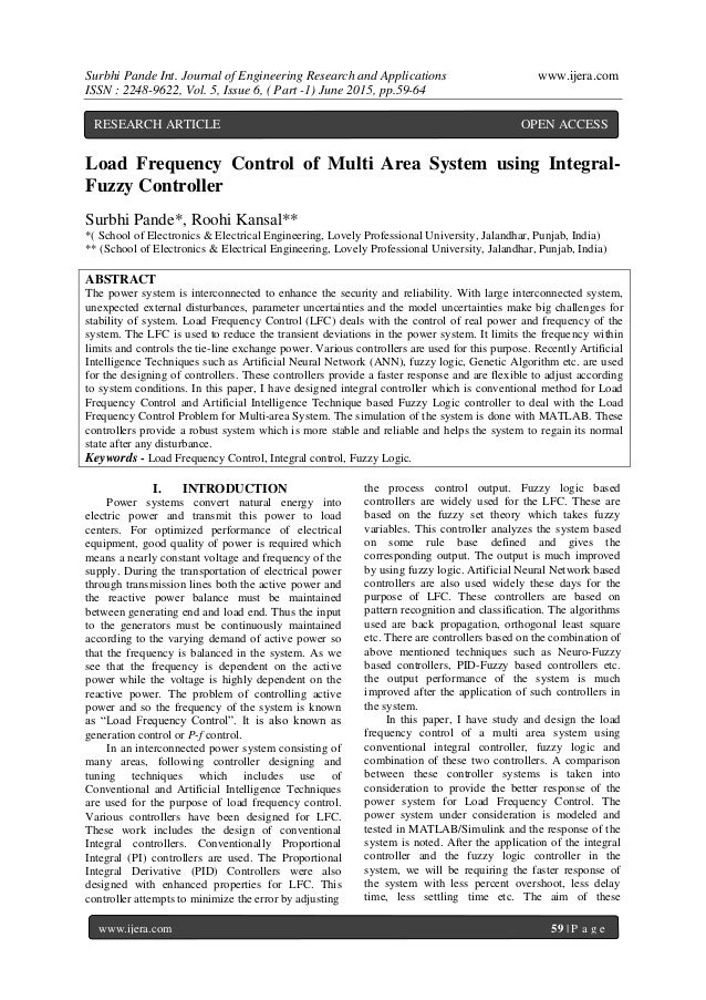 load frequency control dissertation load frequency control dissertation