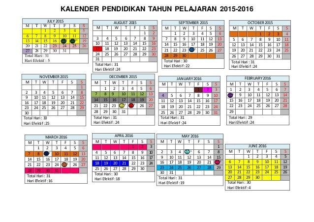 Download Kalender Pendidikan 2015/2016
