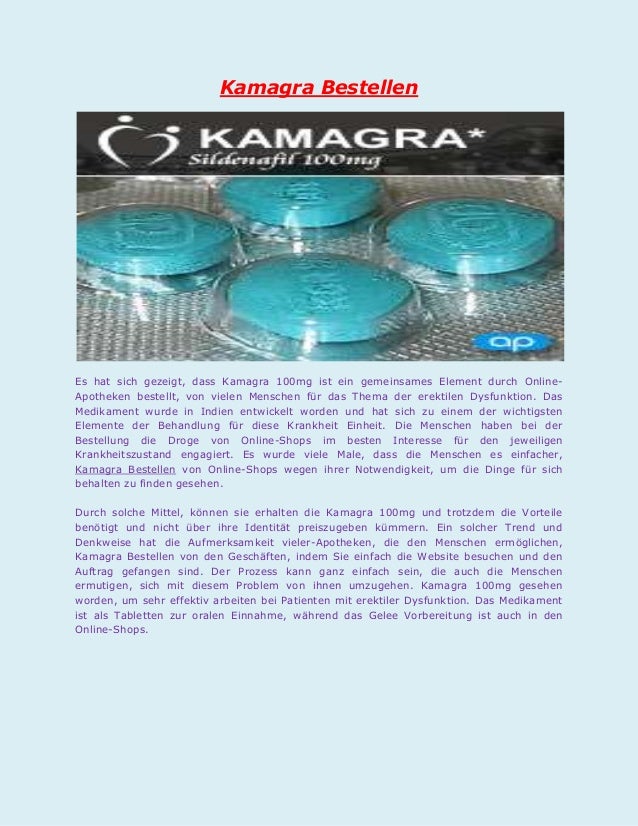 Kamagra online bestellen