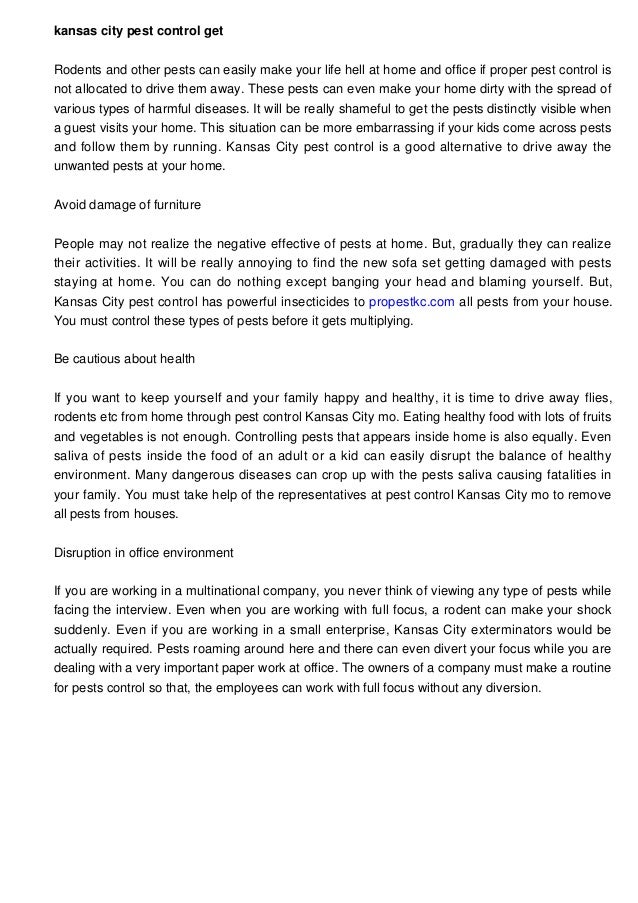 Kansas City pest control: get rid of harmful diseases Kansas City pest control: get rid of harmful diseases