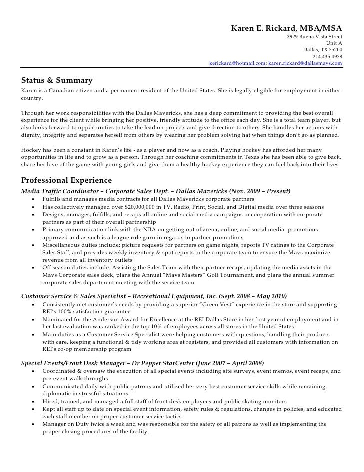 coaching resumes