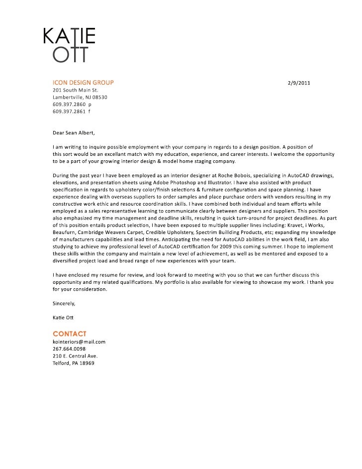 cover letter powerpoint