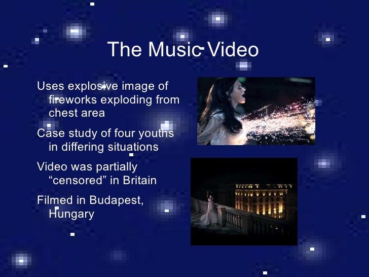 Figurative language in Katy Perry's "Firework"