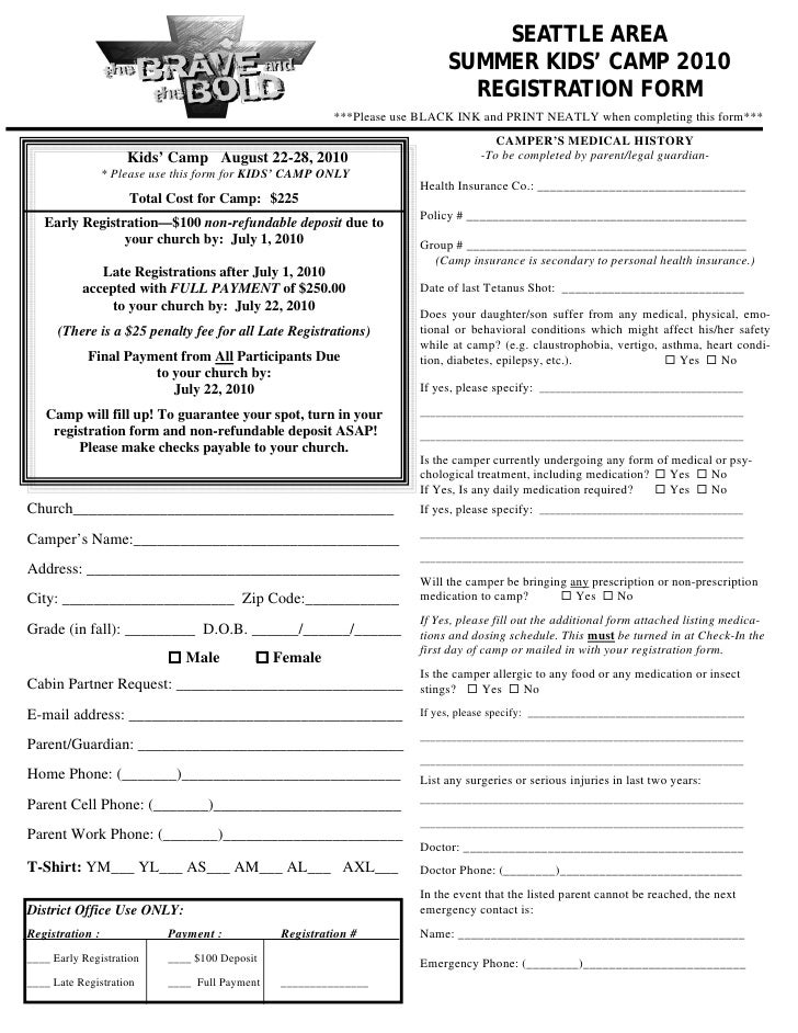 sample sign up forms templates