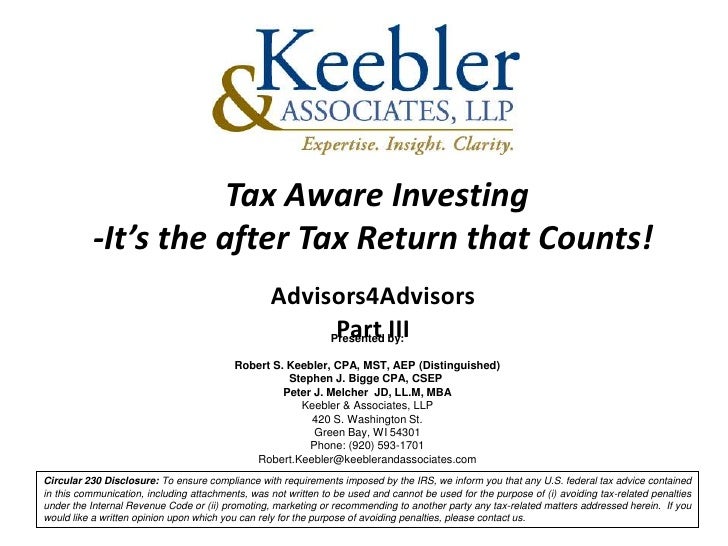 Tax efficient trading strategies