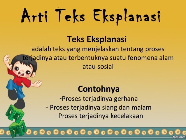 Kelas 1 teks eksplanasi kurikulum 13