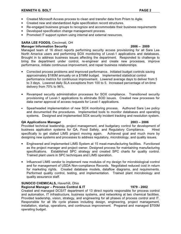 ms access resumes