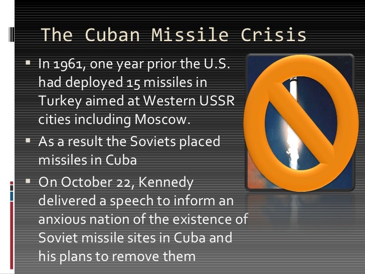 kennedy and the cuban missile crisis essay Cuban missile crisis the closest the world has come to nuclear war was the cuban missile crisis in october 1962 this was the tense cold war opposition between the united states and the soviet union the soviet union had installed nuclear missiles in cuba, just 90 miles off the coast of the united states. kennedy and the cuban missile crisis essay Cuban missile crisis the closest the world has come to nuclear war was the cuban missile crisis in october 1962 this was the tense cold war opposition between the united states and the soviet union the soviet union had installed nuclear missiles in cuba, just 90 miles off the coast of the united states.