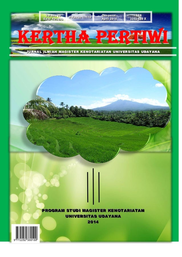 Jurnal Ilmiah Mkn Unud Edisi 07 April 2014 | jurnal ilmiah mkn unud edisi 08 april 2014 Jurnal Ilmiah Mkn Unud Edisi 07 April 2014 | jurnal ilmiah mkn unud edisi 08 april 2014