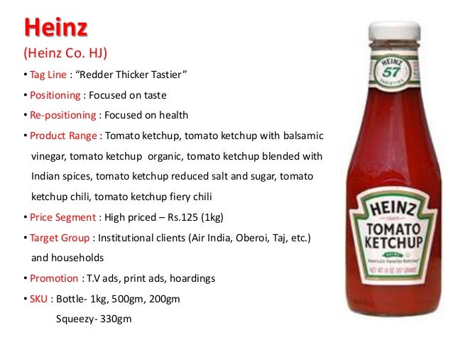 heinz ketchup pricing the product line Table 1 table 1 heinz ketchup: pricing the product line percentage increase in ketchup usage based on consumer habits from switching from a 24-oz (red rocket) . heinz ketchup pricing the product line Table 1 table 1 heinz ketchup: pricing the product line percentage increase in ketchup usage based on consumer habits from switching from a 24-oz (red rocket) .