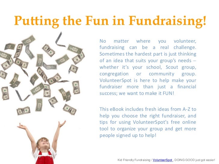 Kid Friendly Fundraising Ideas From A To Z Kid Friendly Fundraising Ideas From A To Z