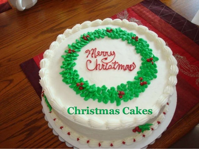 Kids Christmas Cake Decorations