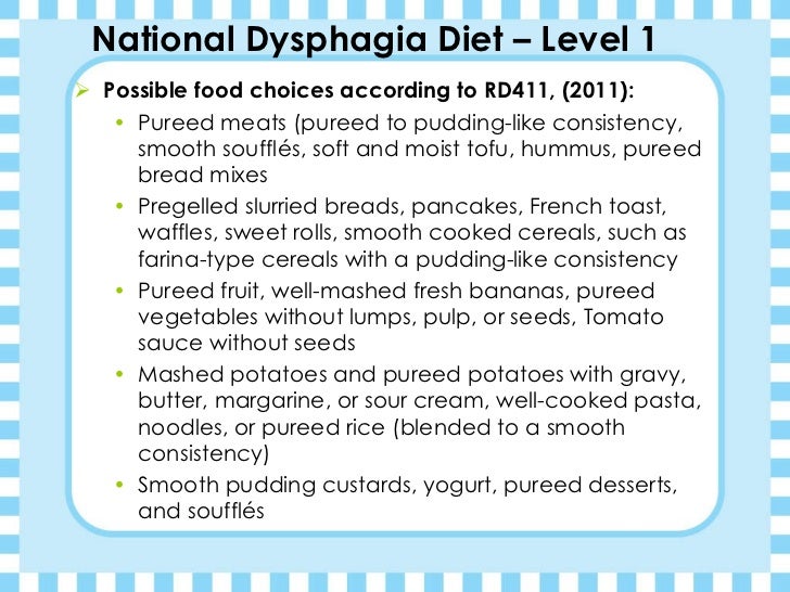 jones dysphagia diets presentation food consistency chart dysphagia