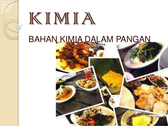 Kimia Bahan Pangan