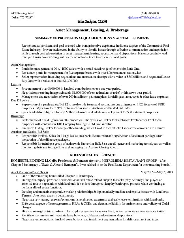 it asset manager resume exolgbabogadosco