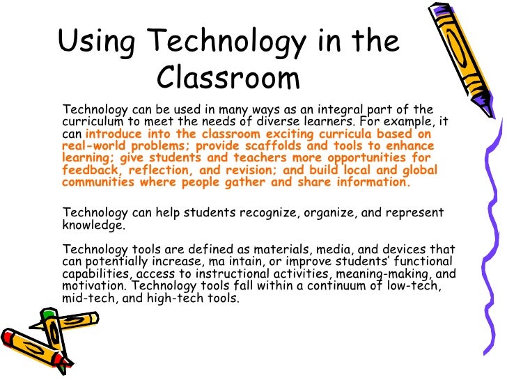 Using Technology in Science Curriculum