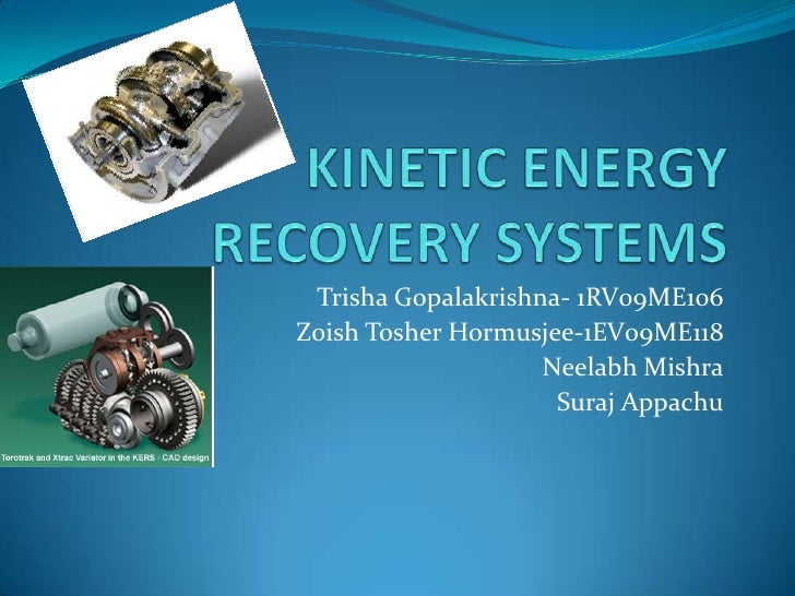 energy recovery systems