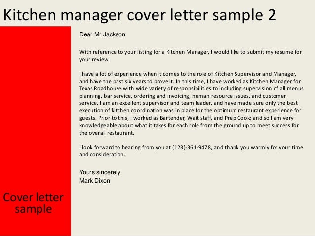 Resume Cover Letter For Kitchen Manager ~ Kitchen manager cover letter Resume Cover Letter For Kitchen Manager ~ Kitchen manager cover letter