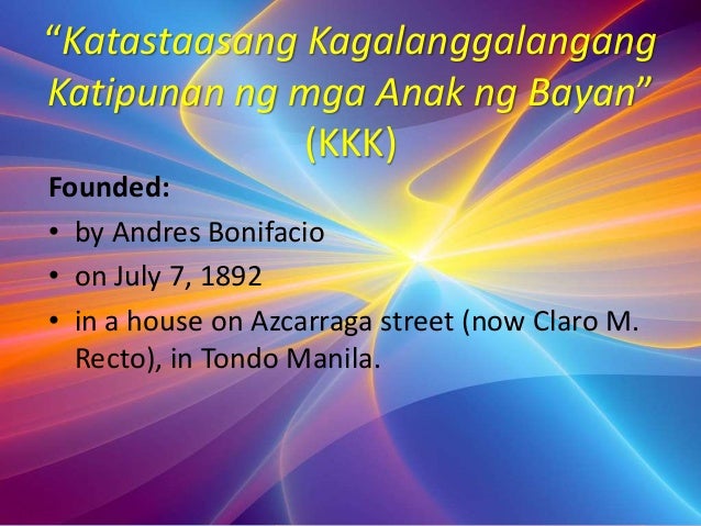 KKK - Katipunan