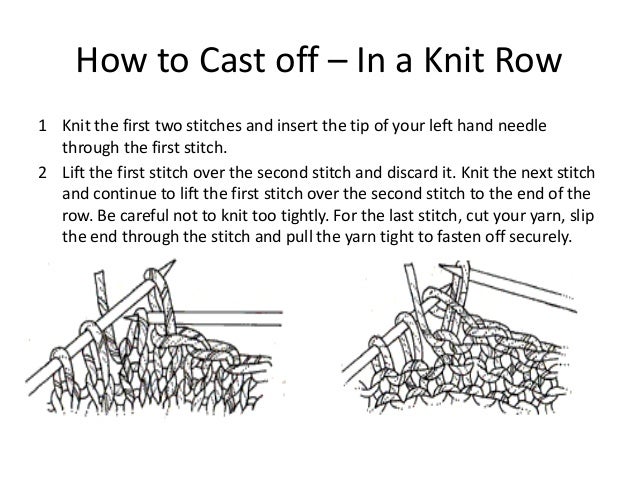 Knitting basics