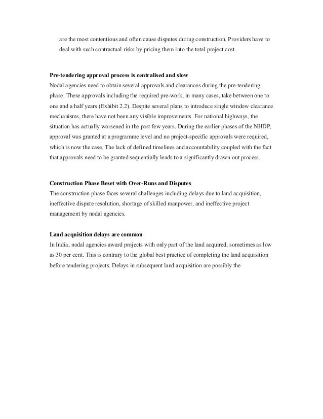 construction policies au dispute resolution