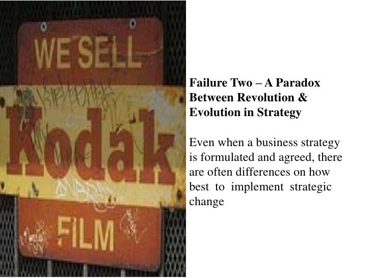 Kodak and the digital revolution case study analysis
