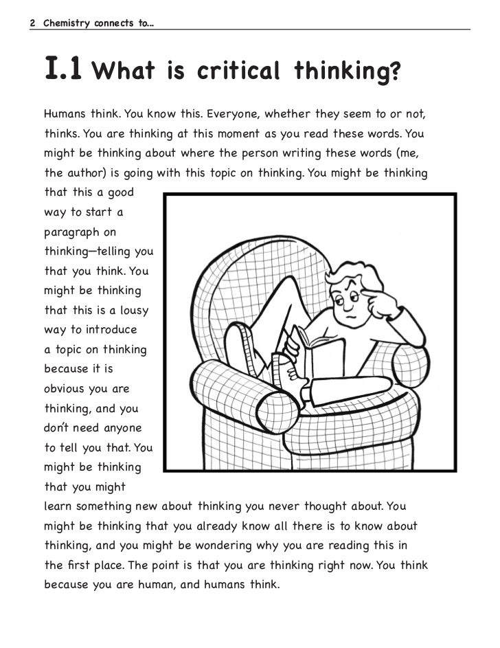 Essay on thinking
