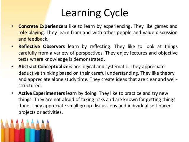 Kolb essay example picture