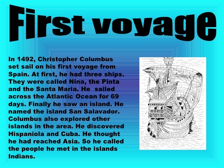 Columbus Essay