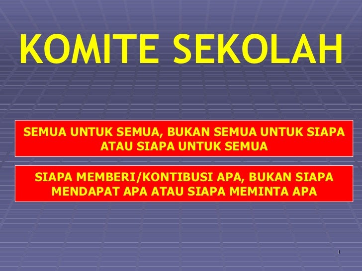 Hasil gambar untuk komite sekolah