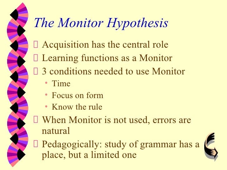 Krashens Five Hypotheses