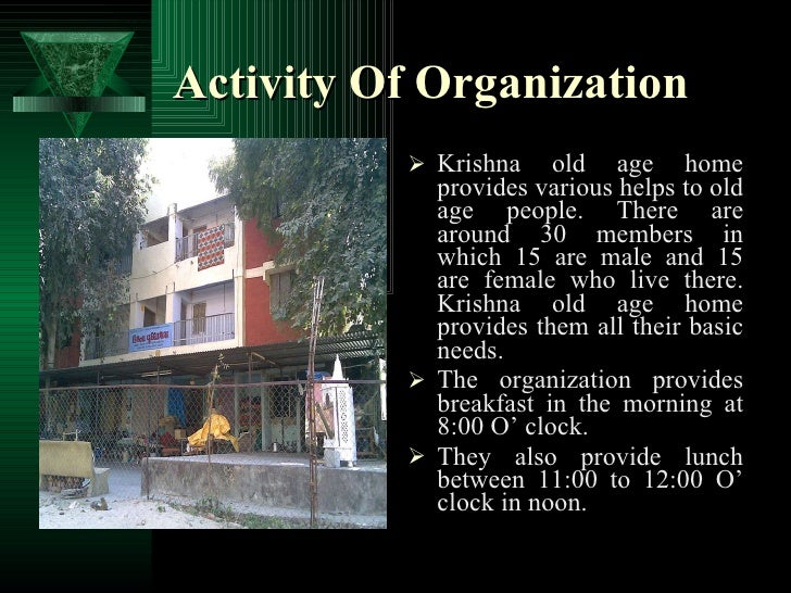 Old age home article image