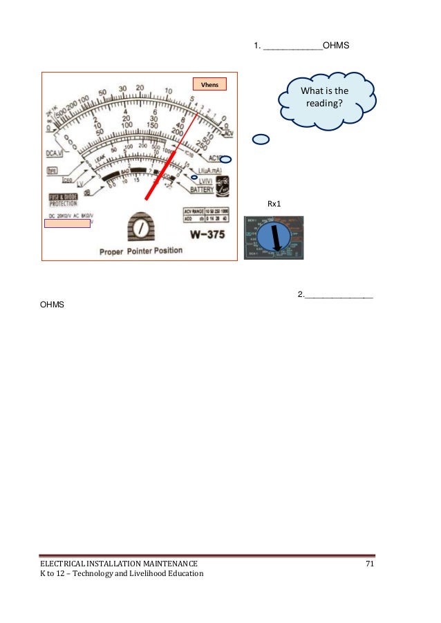 K to 12 electrical learning module