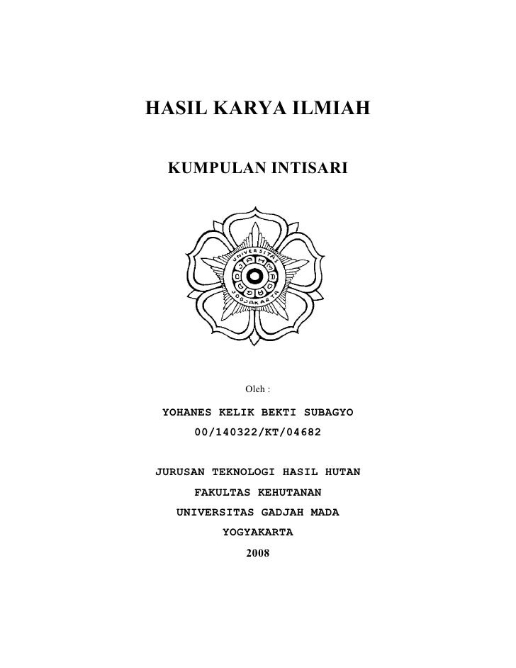 Contoh Karya Ilmiah Kimia Temblor En
