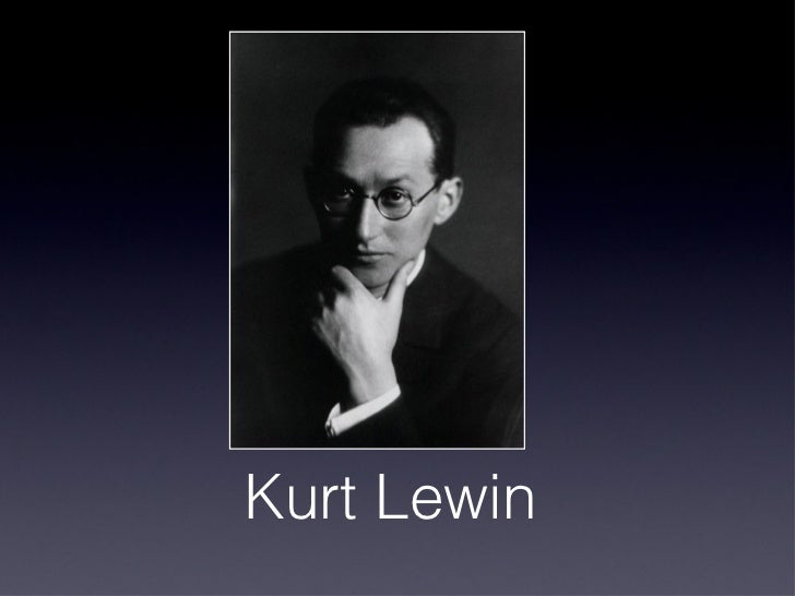 kurt lewin contributions to psychology